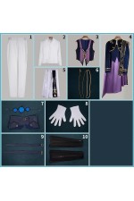2XXT Cosplay Vtuber Hoshirube Sho NIJISANJI 8th Anniversary Live Concerto Cosplay Costume